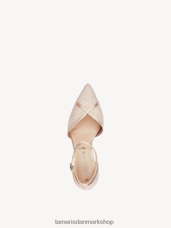 Tamaris Kvinder pumps - rose/rose macramee XVXV8T963 sko