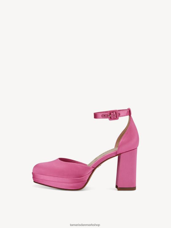 Tamaris Kvinder pumps - rose/sliksatin XVXV8T1561 sko