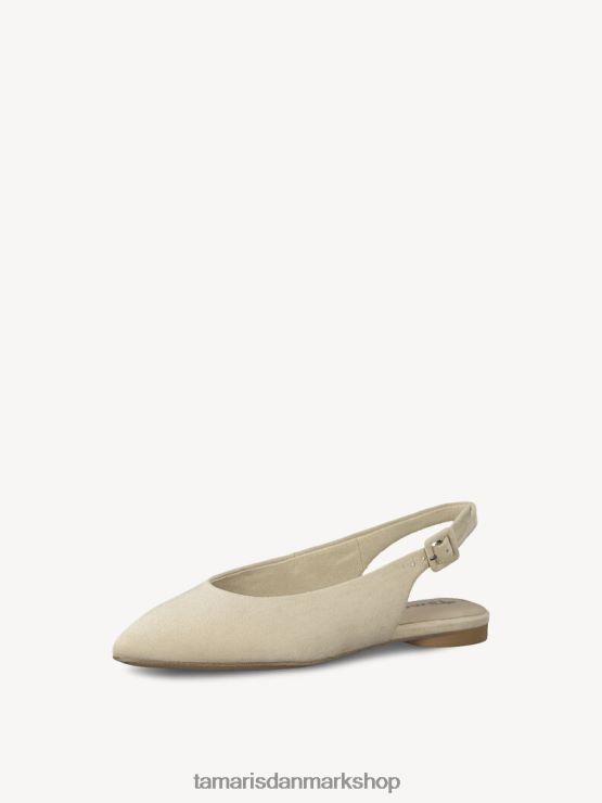 Tamaris Kvinder slyngepumper - beige/nøgen XVXV8T1988 sko