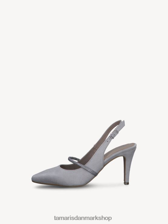 Tamaris Kvinder slyngepumper - grå XVXV8T2338 sko