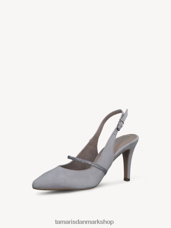 Tamaris Kvinder slyngepumper - grå XVXV8T2338 sko