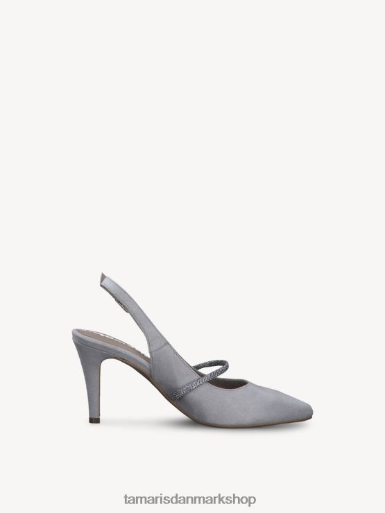 Tamaris Kvinder slyngepumper - grå XVXV8T2338 sko