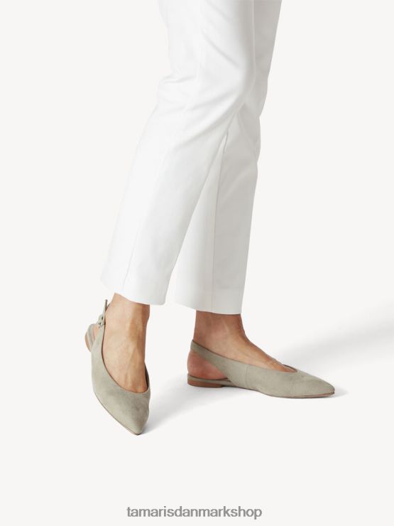 Tamaris Kvinder slyngepumper - grøn/pistacchio XVXV8T2249 sko