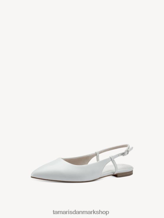 Tamaris Kvinder slyngepumper - hvid/hvid mat XVXV8T561 sko