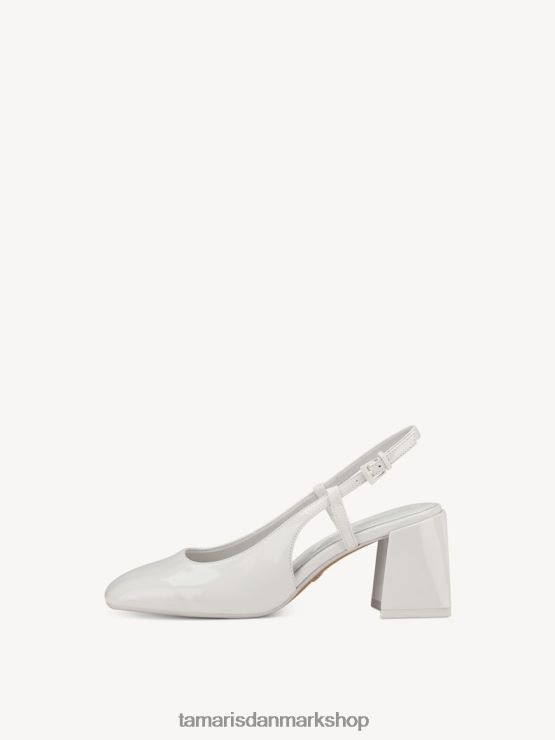 Tamaris Kvinder slyngepumper - hvid/hvid patent XVXV8T1959 sko
