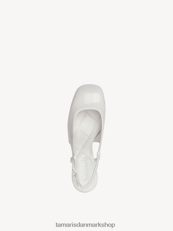 Tamaris Kvinder slyngepumper - hvid/hvid patent XVXV8T1959 sko