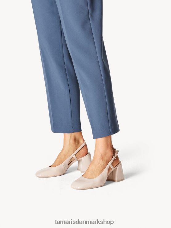 Tamaris Kvinder slyngepumper - rose/pulver patent XVXV8T2164 sko