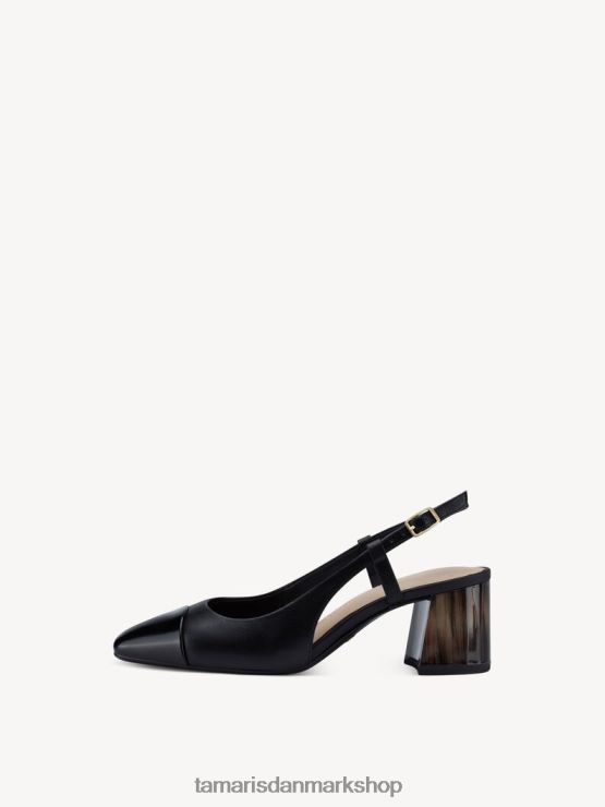 Tamaris Kvinder slyngepumper - sort XVXV8T2219 sko