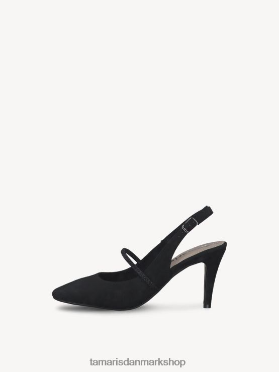 Tamaris Kvinder slyngepumper - sort XVXV8T2343 sko