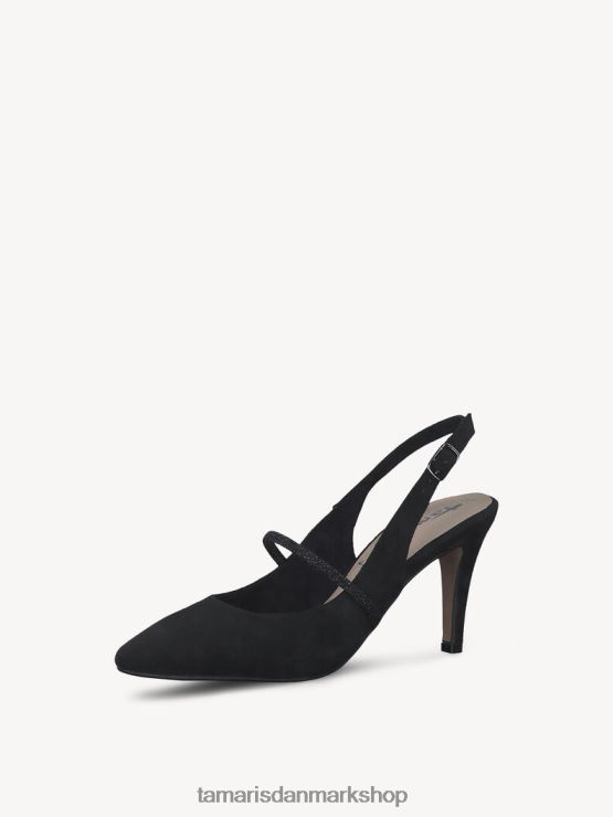 Tamaris Kvinder slyngepumper - sort XVXV8T2343 sko