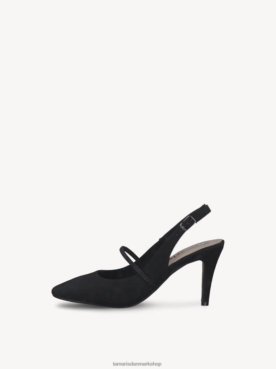 Tamaris Kvinder slyngepumper - sort XVXV8T2343 sko