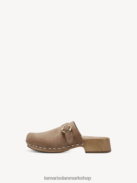 Tamaris Kvinder læderhælede sandal - brun/kamel ruskind XVXV8T517 sko