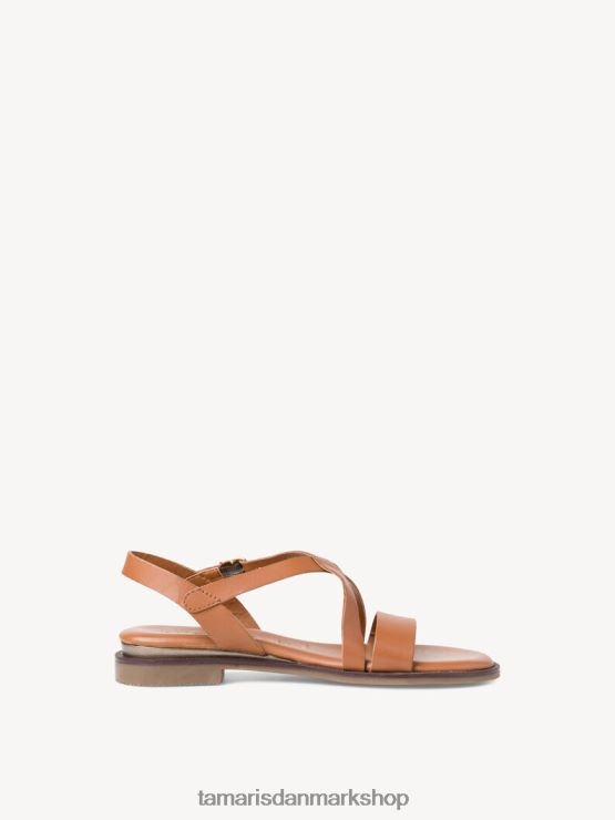 Tamaris Kvinder lædersandal - beige/cuoio XVXV8T2172 sko