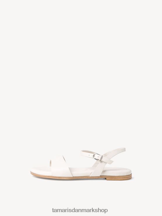 Tamaris Kvinder lædersandal - beige/elfenben XVXV8T1905 sko