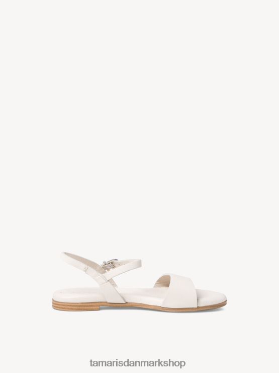 Tamaris Kvinder lædersandal - beige/elfenben XVXV8T1905 sko