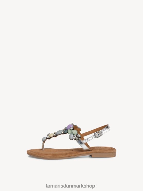 Tamaris Kvinder lædersandal - blå/himmel kam XVXV8T1555 sko