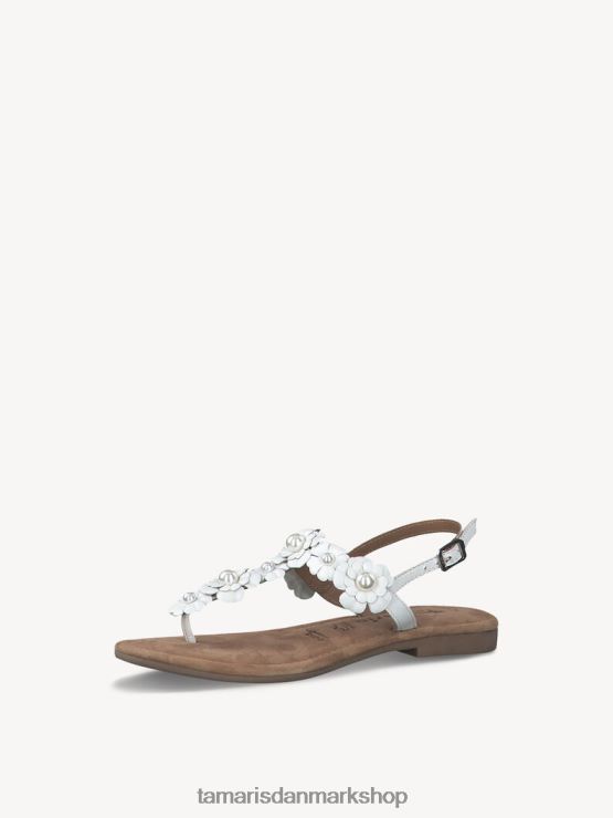 Tamaris Kvinder lædersandal - hvid XVXV8T1257 sko