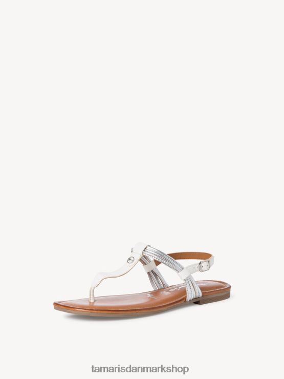 Tamaris Kvinder lædersandal - hvid XVXV8T574 sko