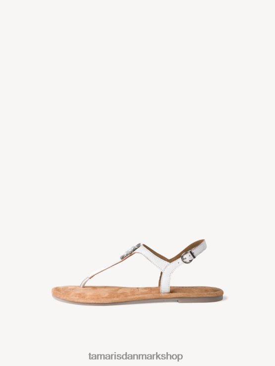 Tamaris Kvinder lædersandal - hvid XVXV8T999 sko