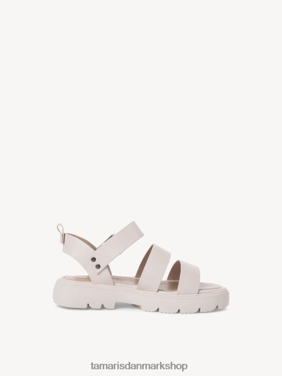 Tamaris Kvinder lædersandal - hvid/offwhite XVXV8T1314 sko