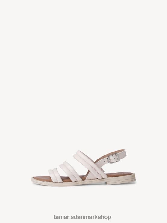 Tamaris Kvinder lædersandal - hvid/offwhite XVXV8T1729 sko
