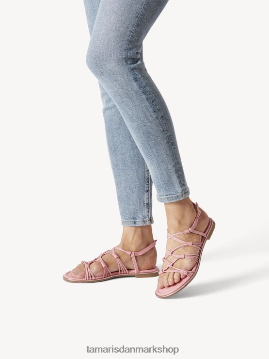 Tamaris Kvinder lædersandal - pink/flamingo XVXV8T1268 sko