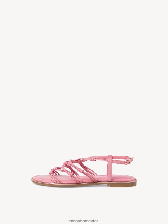 Tamaris Kvinder lædersandal - pink/flamingo XVXV8T1268 sko