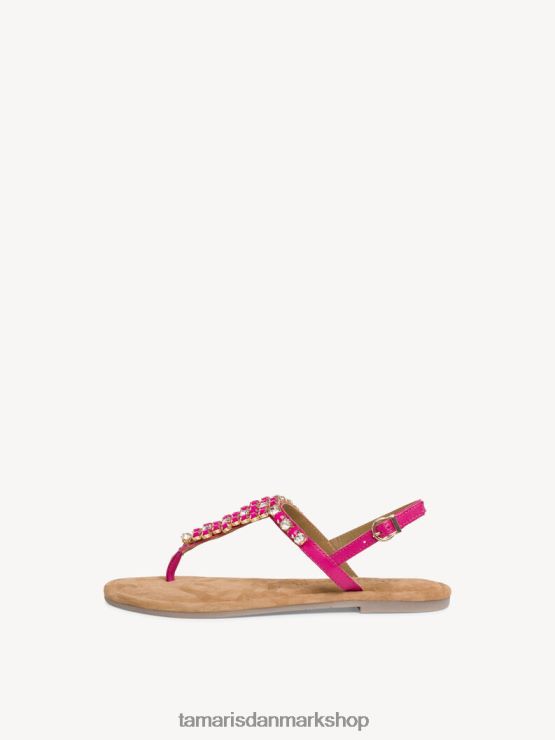 Tamaris Kvinder lædersandal - pink/fuxia XVXV8T1458 sko