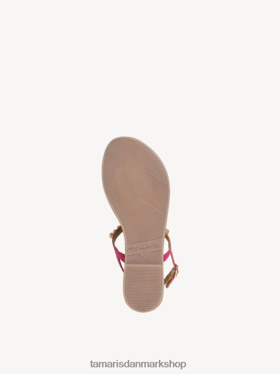 Tamaris Kvinder lædersandal - pink/fuxia XVXV8T1458 sko