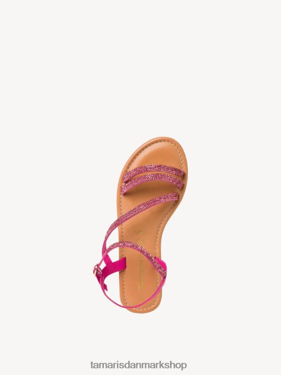 Tamaris Kvinder lædersandal - pink/fuxia glam XVXV8T542 sko