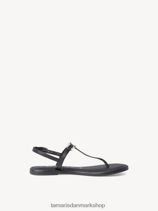 Tamaris Kvinder lædersandal - sort XVXV8T2184 sko