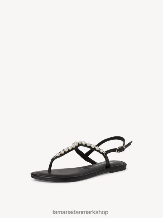 Tamaris Kvinder lædersandal - sort XVXV8T879 sko