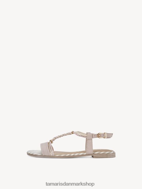 Tamaris Kvinder sandal - beige/sand kam XVXV8T1230 sko