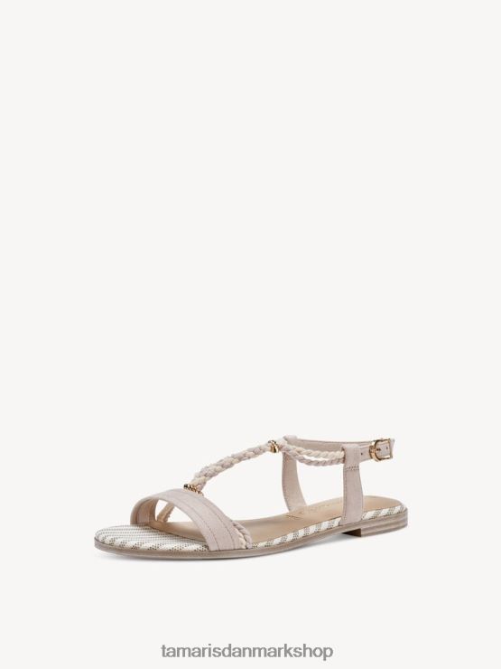 Tamaris Kvinder sandal - beige/sand kam XVXV8T1230 sko