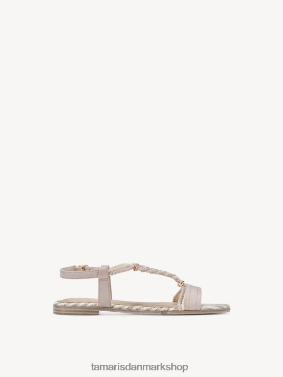 Tamaris Kvinder sandal - beige/sand kam XVXV8T1230 sko