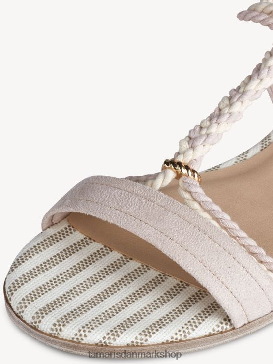Tamaris Kvinder sandal - beige/sand kam XVXV8T1230 sko