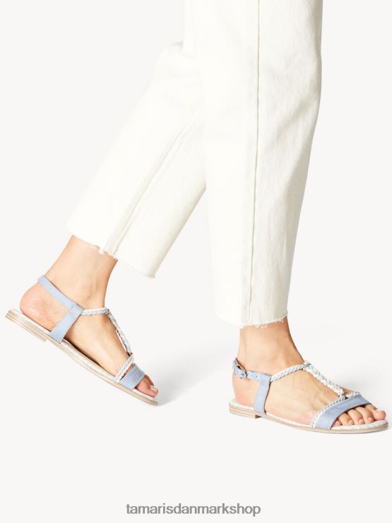 Tamaris Kvinder sandal - blå/lyseblå XVXV8T557 sko