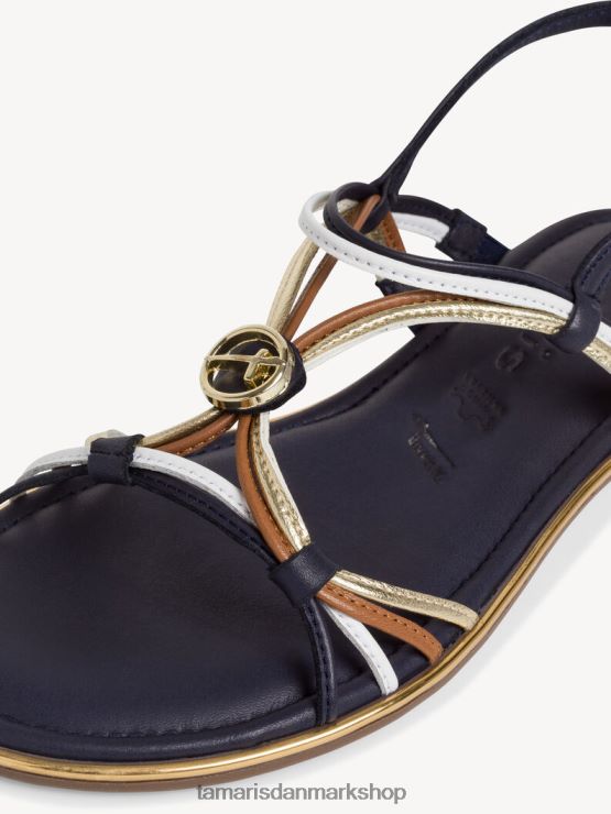 Tamaris Kvinder sandal - blå/marineblå kam XVXV8T427 sko