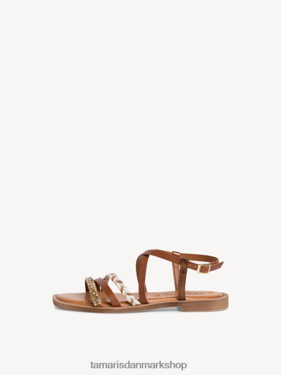Tamaris Kvinder sandal - brun/cognac kam XVXV8T31 sko
