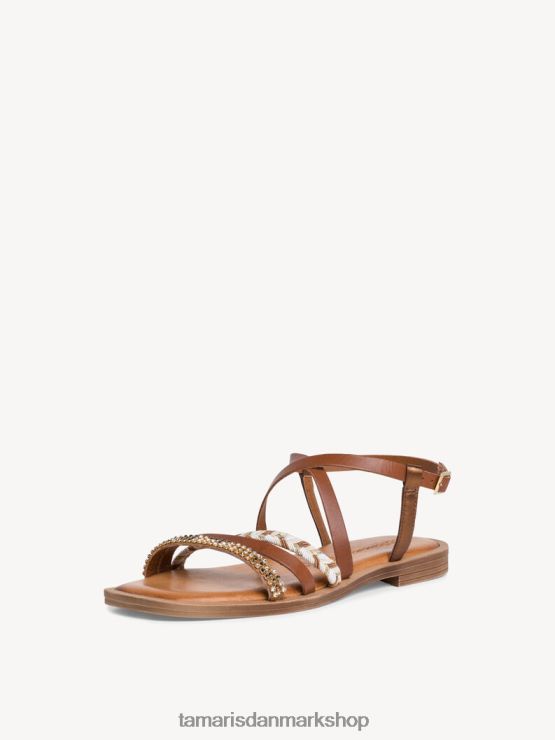Tamaris Kvinder sandal - brun/cognac kam XVXV8T31 sko