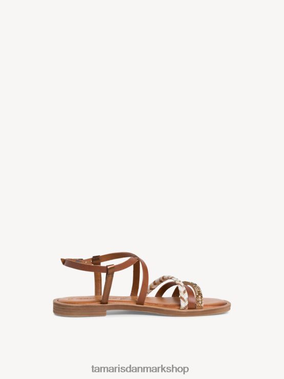 Tamaris Kvinder sandal - brun/cognac kam XVXV8T31 sko