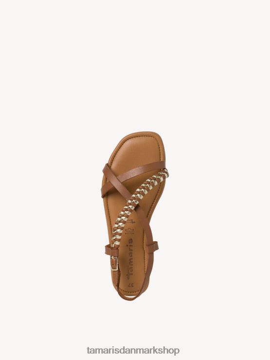 Tamaris Kvinder sandal - brun/cognac kam XVXV8T763 sko