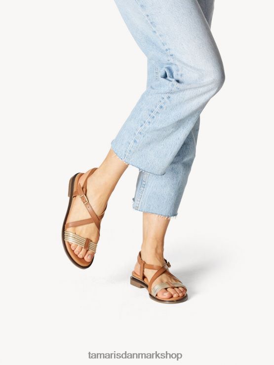 Tamaris Kvinder sandal - brun/cuoio XVXV8T1750 sko