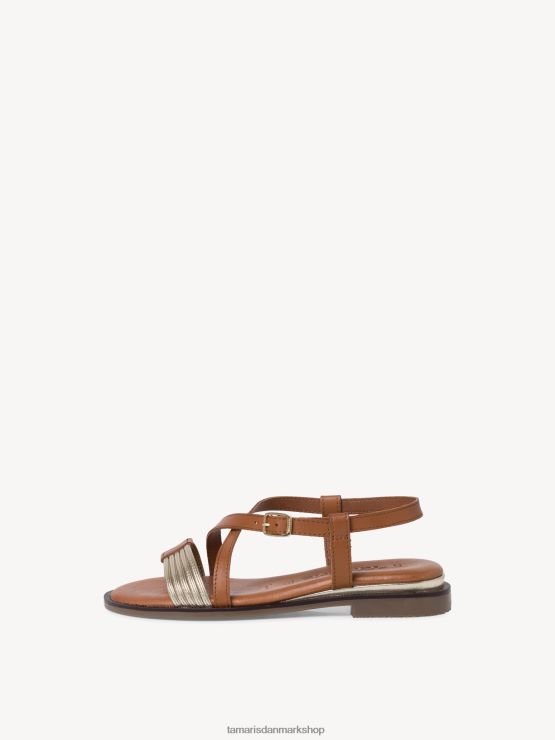 Tamaris Kvinder sandal - brun/cuoio XVXV8T1750 sko