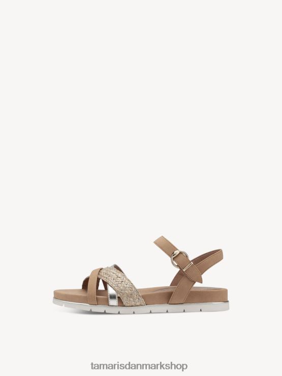 Tamaris Kvinder sandal - brun/kamel kam XVXV8T1824 sko