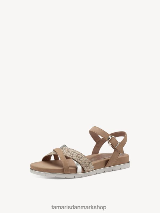 Tamaris Kvinder sandal - brun/kamel kam XVXV8T1824 sko