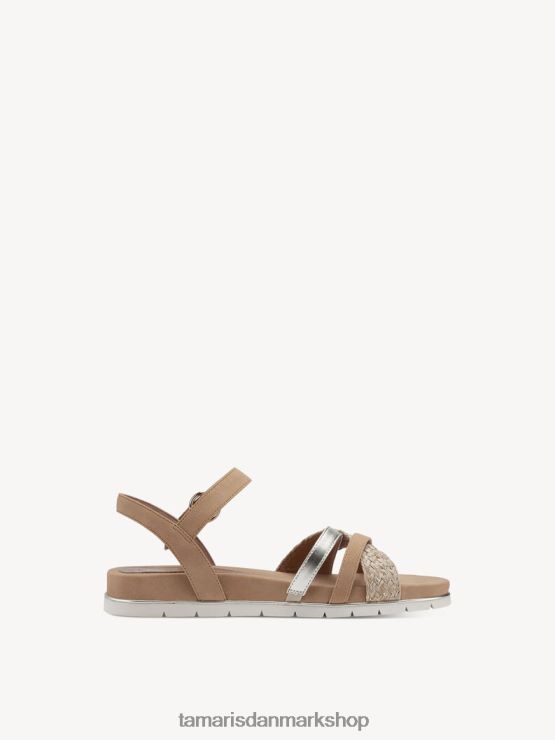 Tamaris Kvinder sandal - brun/kamel kam XVXV8T1824 sko
