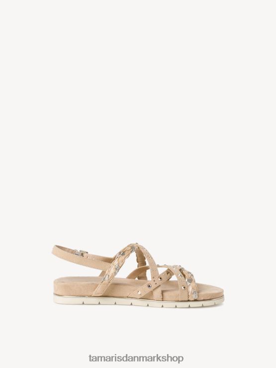 Tamaris Kvinder sandal - brun/mandel kam XVXV8T2268 sko