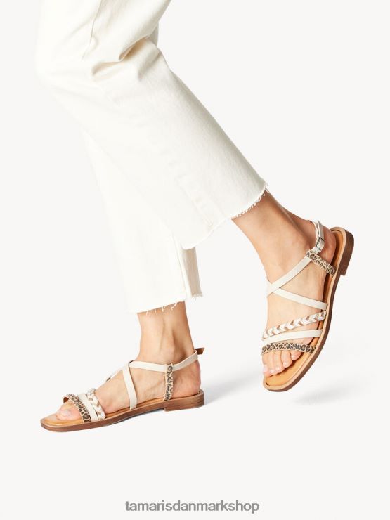 Tamaris Kvinder sandal - hvid/hvid kam XVXV8T771 sko