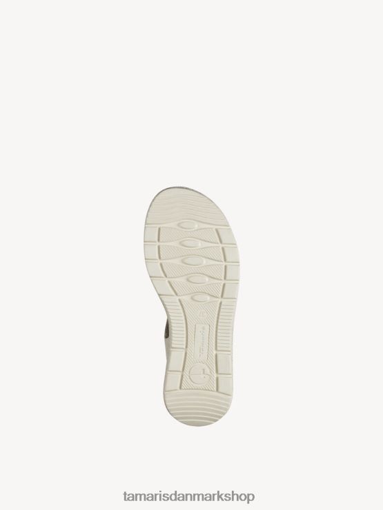 Tamaris Kvinder sandal med hæl - beige/elfenben XVXV8T1429 sko